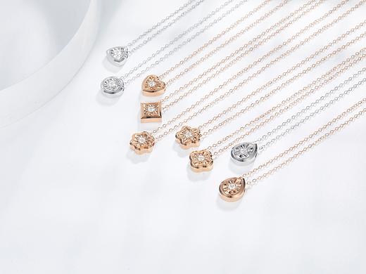 商业珠宝白色场景组合图摄影拍摄