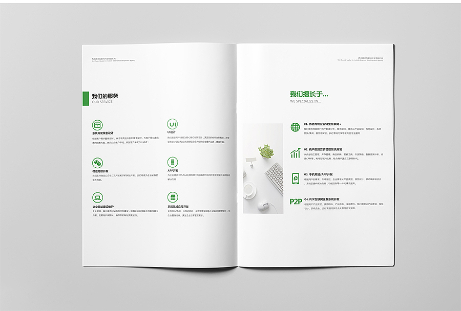 网络公司宣传册（图ZNTY1NjcxNjQ=） - 书籍/画册 - 站酷设计师艳华君原创素材 - 站酷ZCOOL