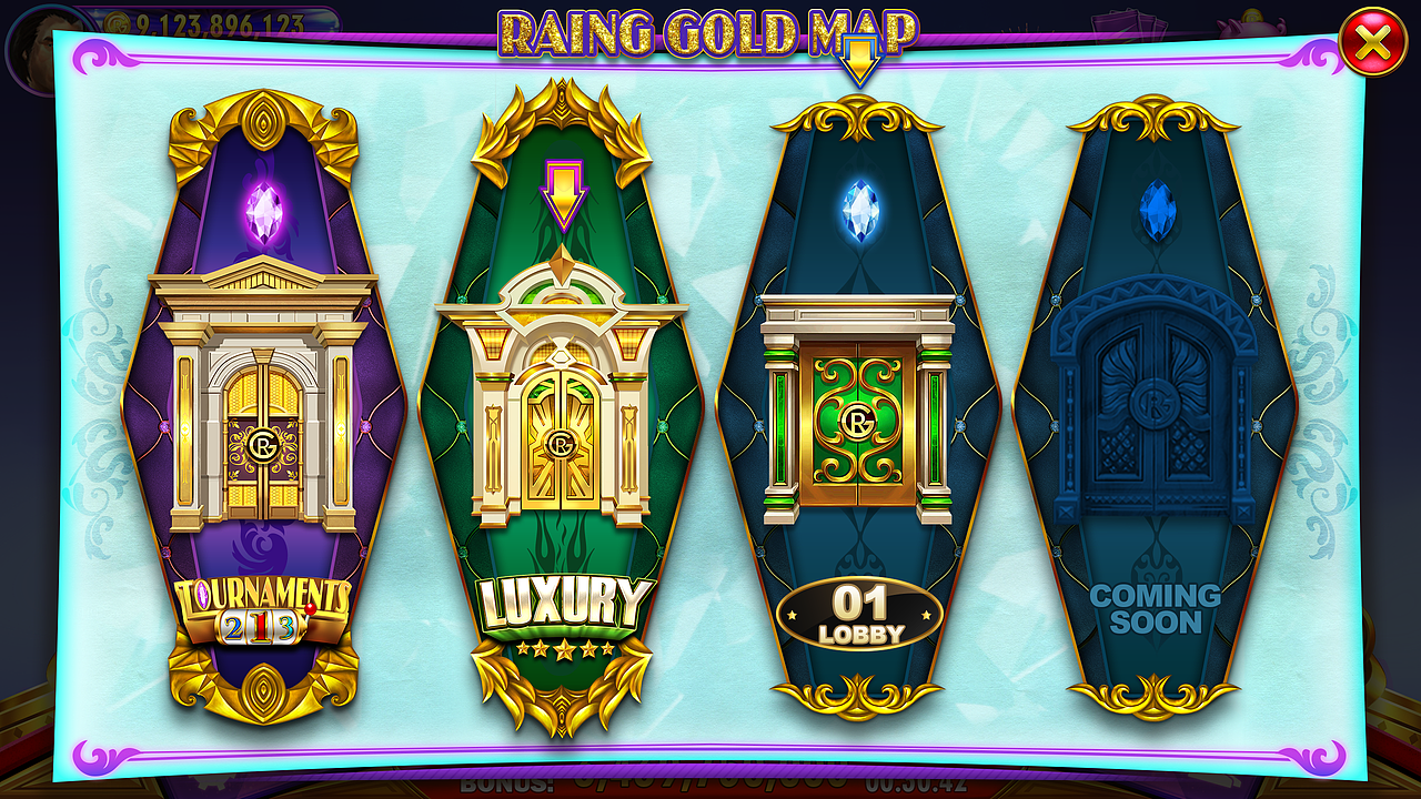 《RainingGlod》部分UI设计