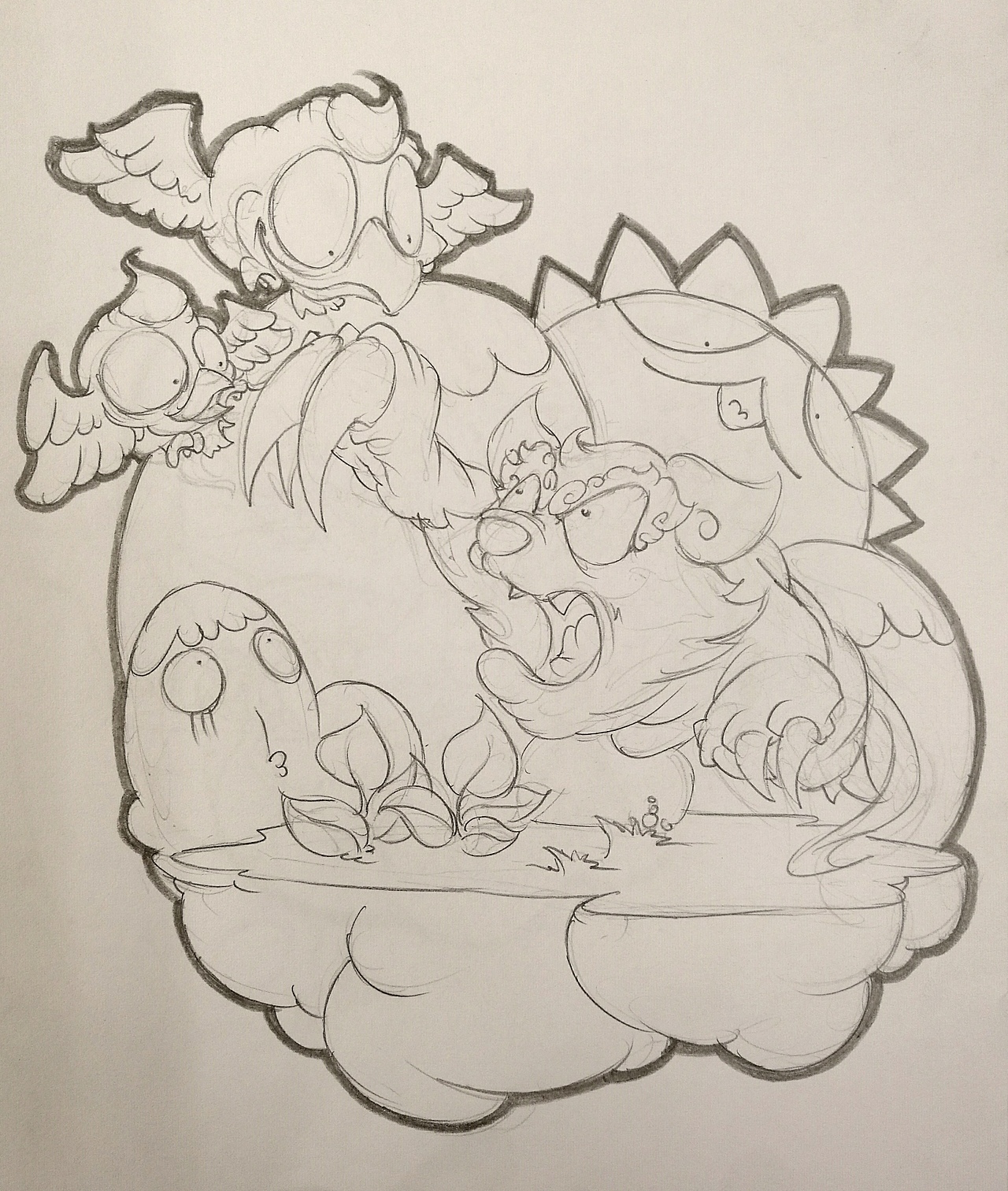 闲话山海经（四）（图ZNjY2Mzg0Mjg=） - 概念设定 - 站酷设计师二十八亩田原创素材 - 站酷ZCOOL