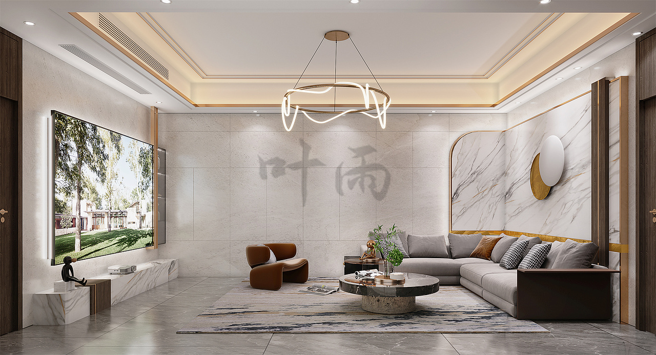 现代轻奢,幸福感满满的家