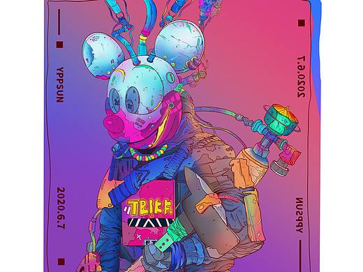 赛博朋克 ▪ 系列插画