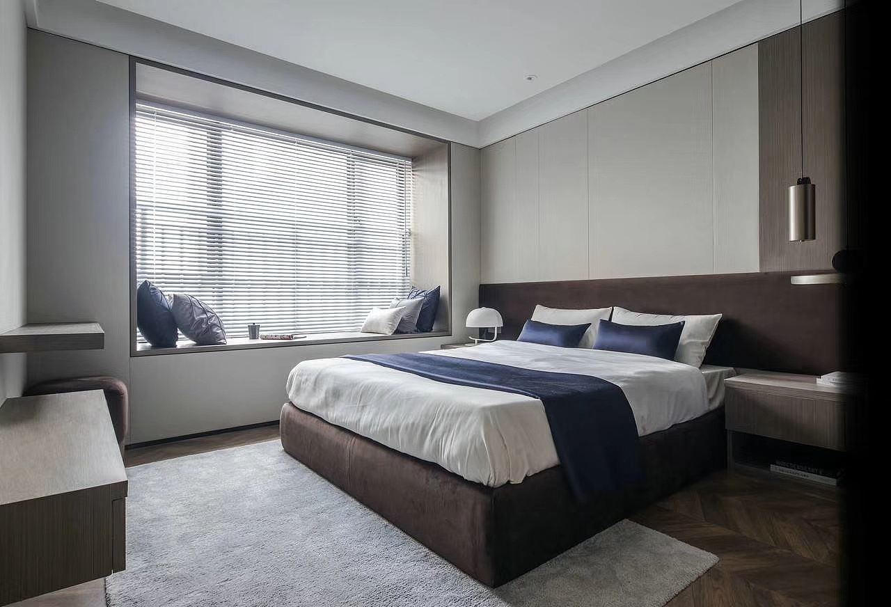 128㎡简洁设计,有你有我,一切都刚刚好!