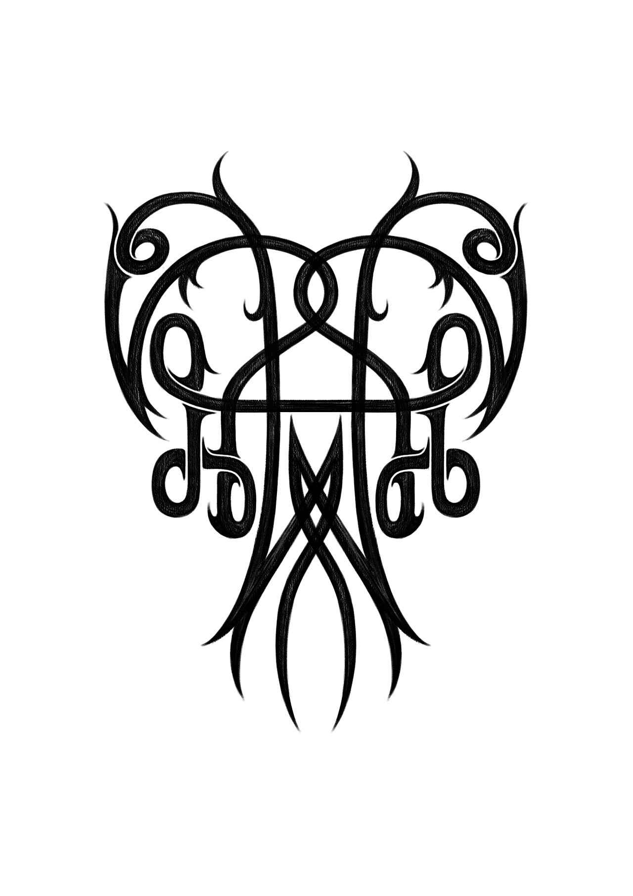 astuljurondo居容台字母二维组合艺术字体