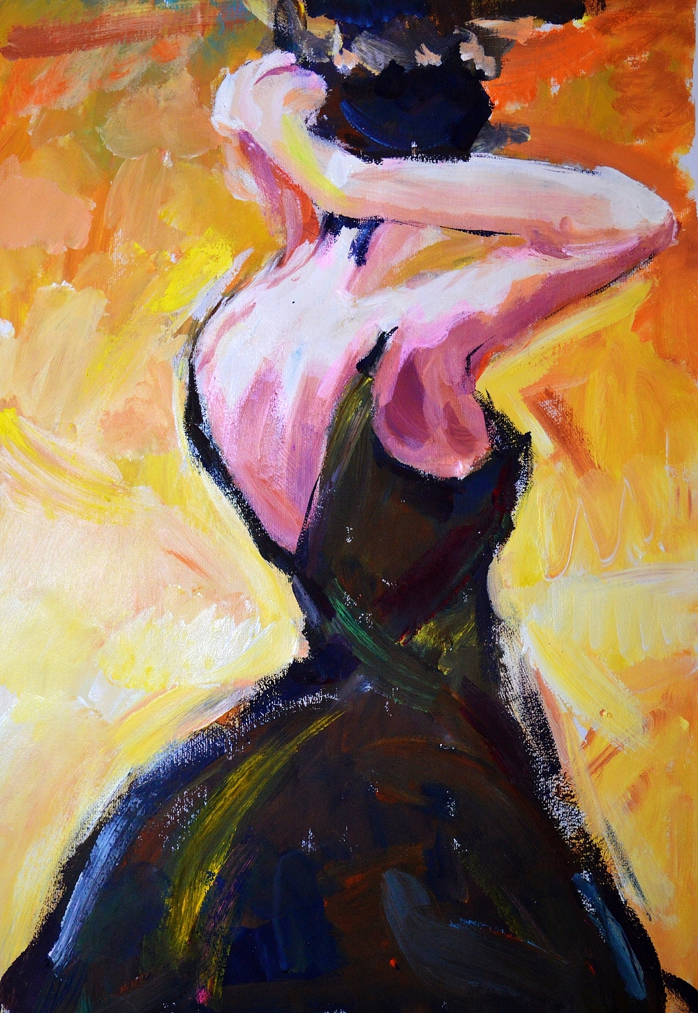 临摹油画风景 人物|纯艺术|绘画|starky_临摹作品-站酷zcool