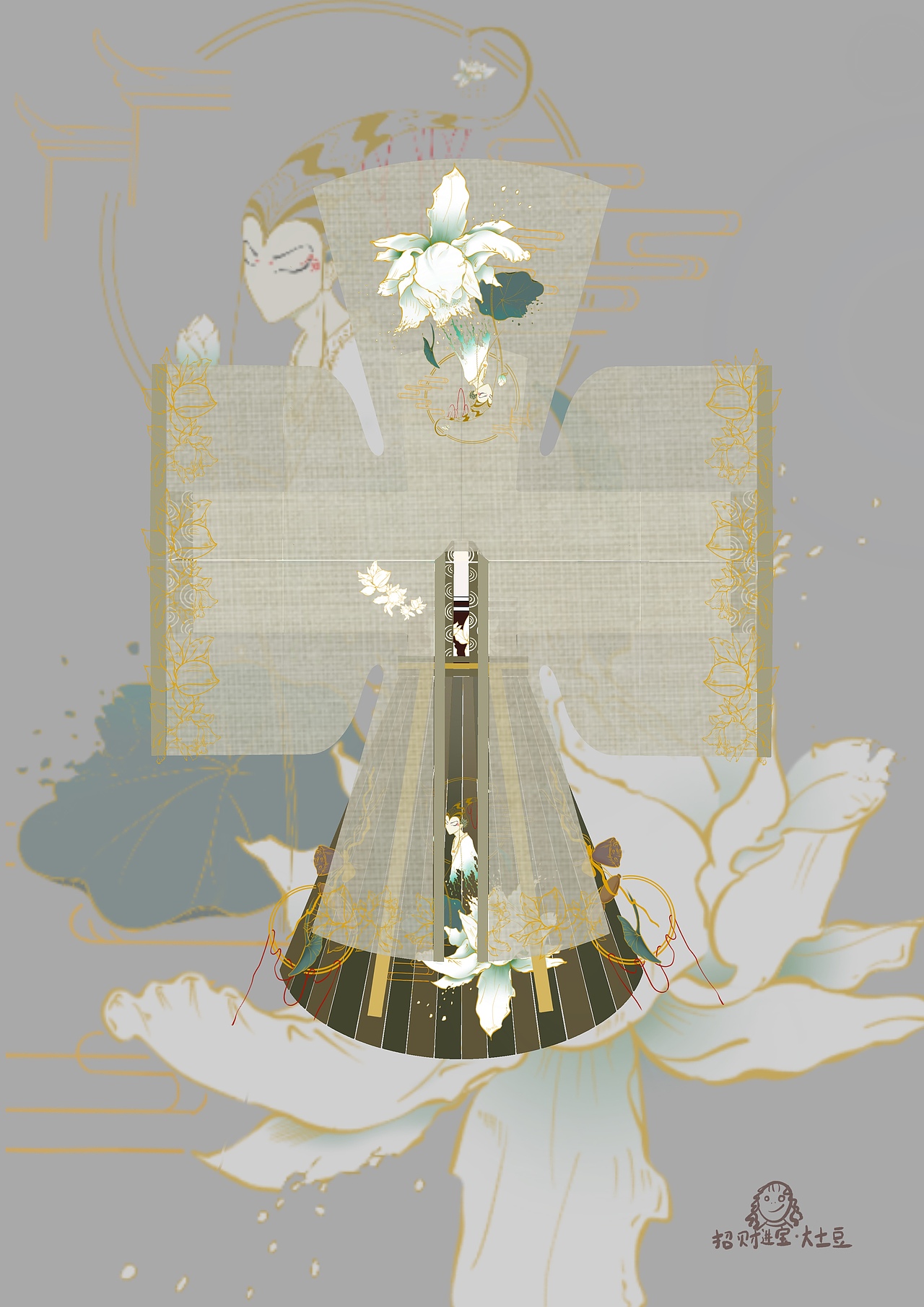 汉服设计|服装|其他服装|巫山老妖_原创作品-站酷zcool