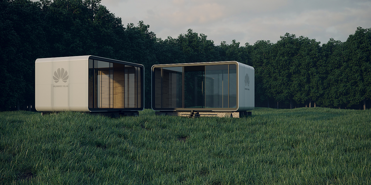 胶囊空间概念设计效果图