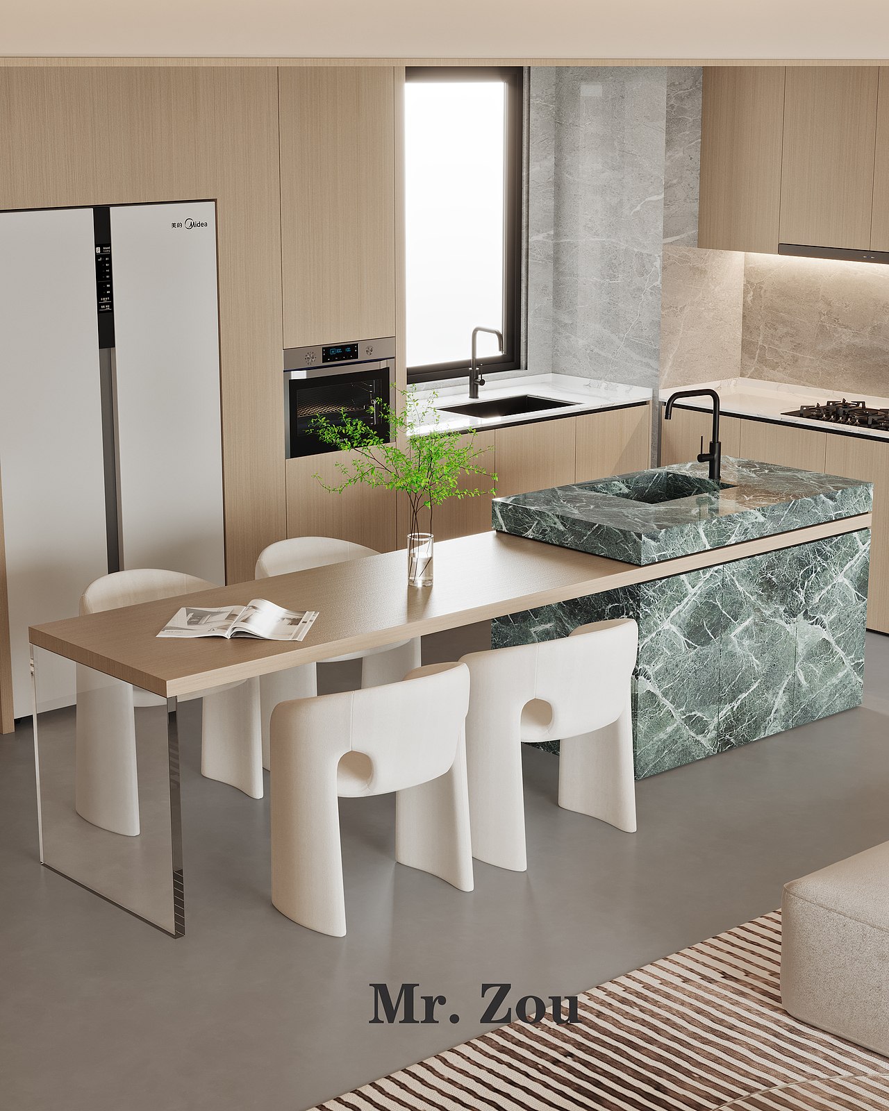 浅系客餐厅（图ZMjk2MjE3NDY0） - 家装设计 - 站酷设计师Autism安心原创素材 - 站酷ZCOOL