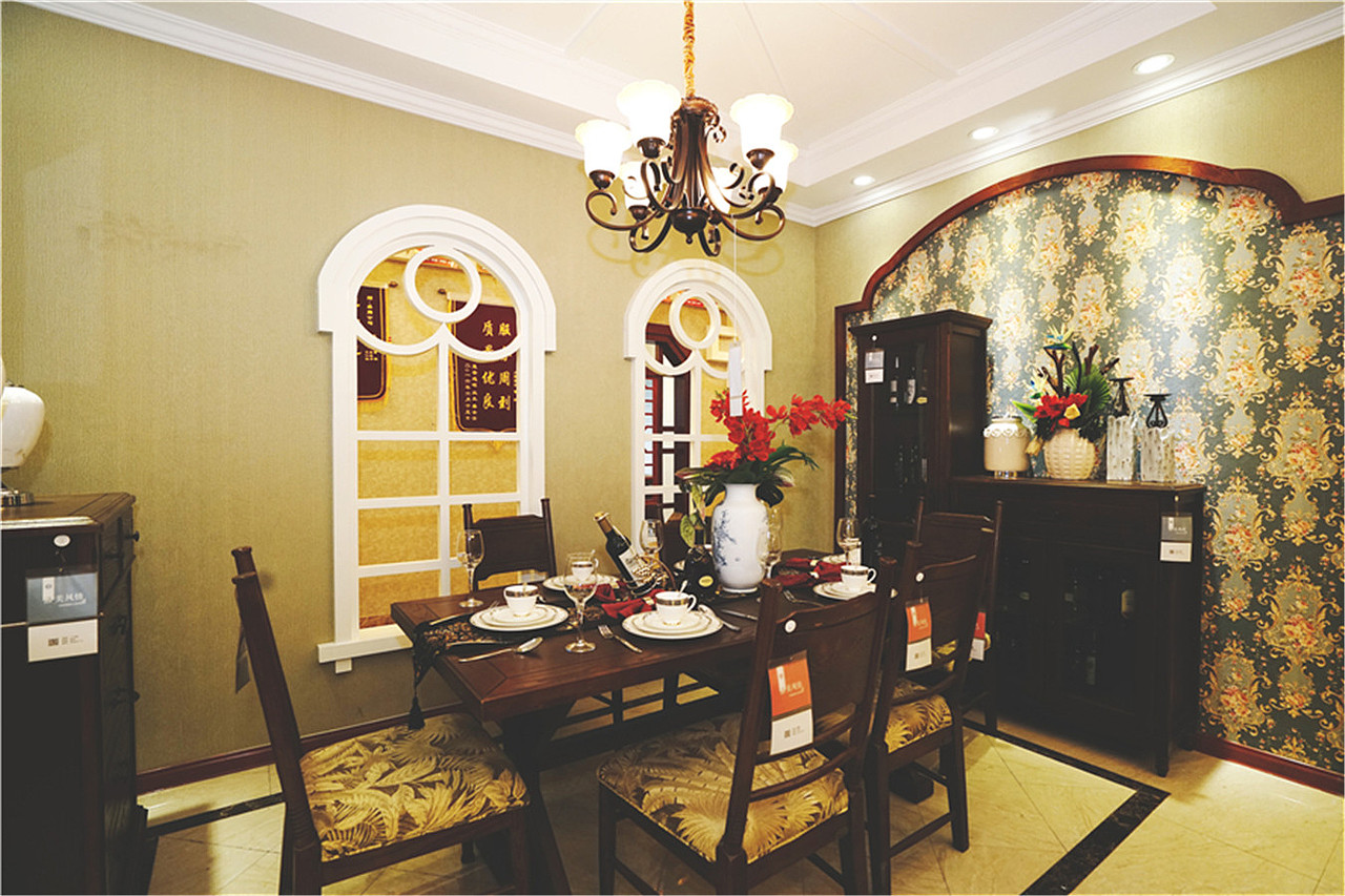 【西安盛腾家装】美式风格-样板间装修效果图（图ZOTMxNDY2MDQ=） - 家装设计 - 站酷设计师西安盛腾家装原创素材 - 站酷ZCOOL