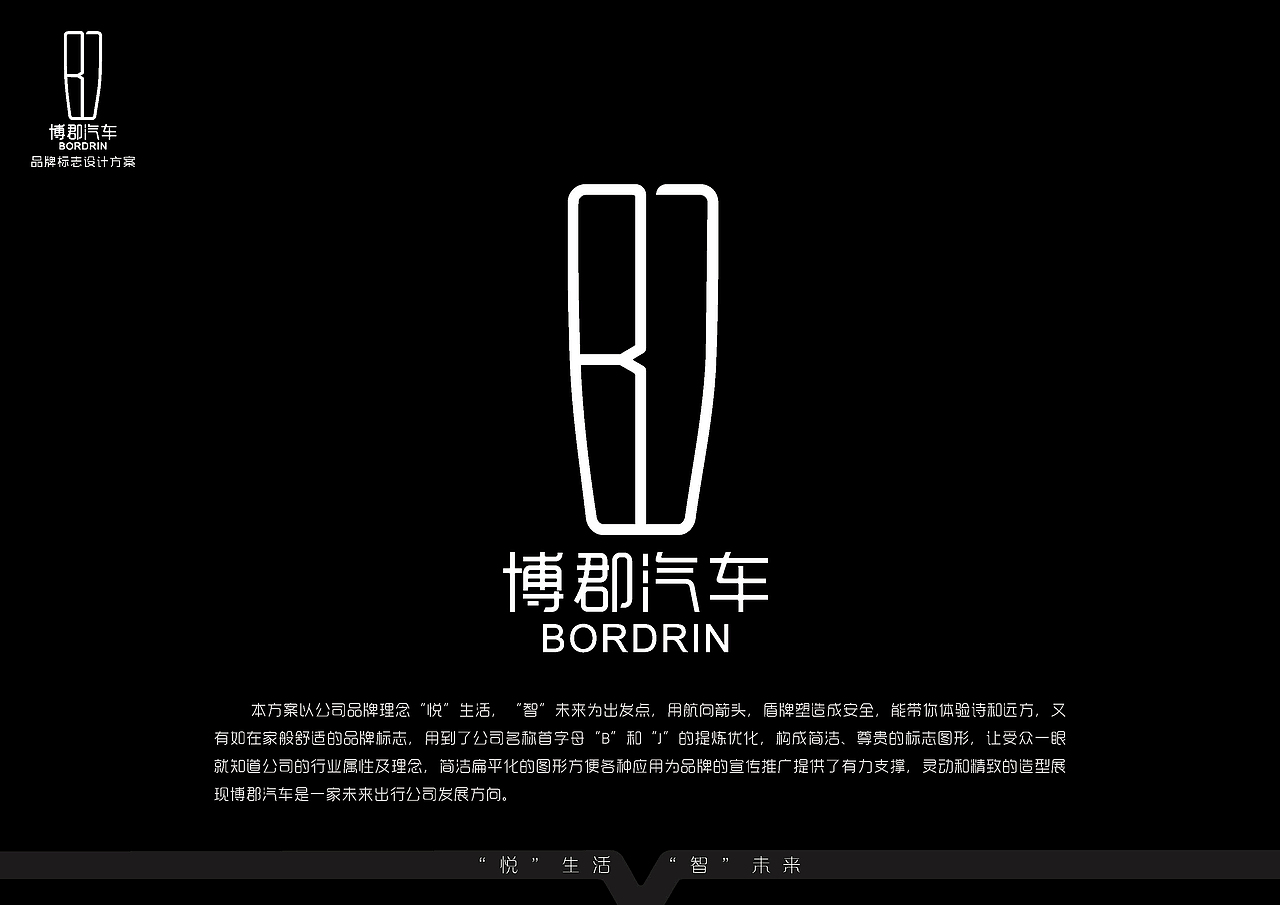 博郡汽車品牌標志設計方案（圖ZMTA0NzQ0NjY0） - Logo - 站酷設計師平哥愛設計原創(chuàng)素材 - 站酷ZCOOL