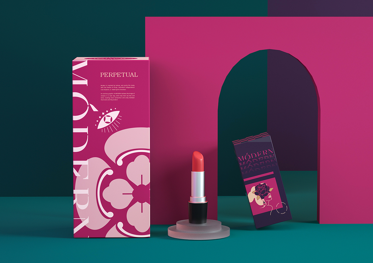 MODERN × 洪洞 | 专属于你的彩妆品牌（图ZMjY2Mjg5MTMy） - 品牌 - 站酷设计师洪洞Hongdong原创素材 - 站酷ZCOOL