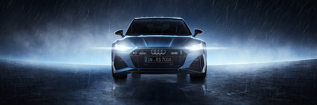 奥迪Rs7-视觉合成设计
