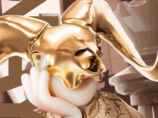 【NAYA】011造型：黄金国王（个人主页-ZNjAzNjQyOTI=） - 其他三维 - 站酷设计师BoQiaQia原创素材 - 站酷ZCOOL