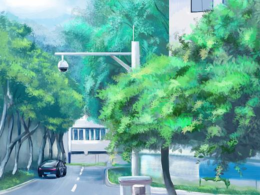 同事家門口角落（個(gè)人主頁-ZMjc2NzU2MTY=） - 創(chuàng)作習(xí)作 - 站酷設(shè)計(jì)師小川川儂原創(chuàng)素材 - 站酷ZCOOL