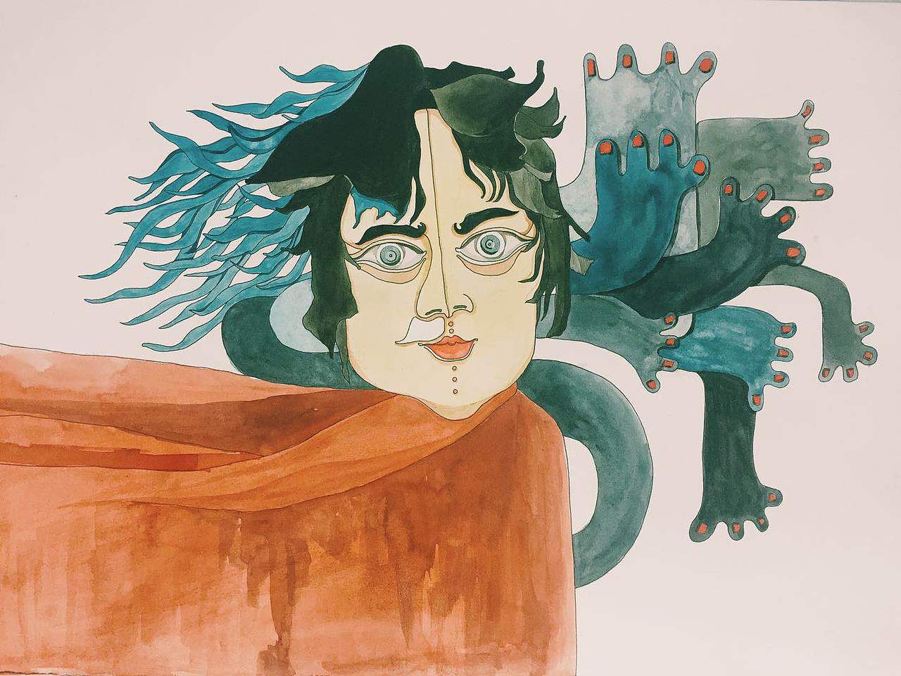 小儿论（图ZMTYzODIzMTg4） - 艺术插画 - 站酷设计师周楽BE1124原创素材 - 站酷ZCOOL