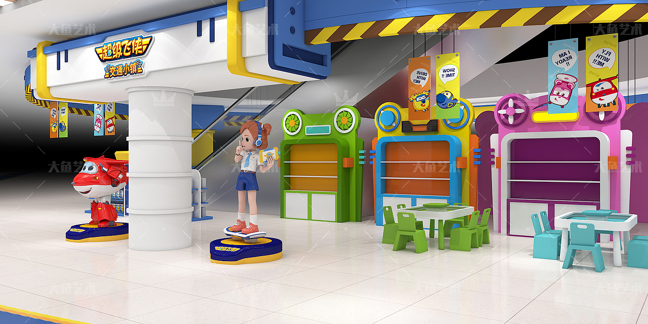 超级飞侠交通小镇（图ZMjk0ODkyNzQ0） - 建筑/空间 - 站酷设计师挺胸慢慢走原创素材 - 站酷ZCOOL