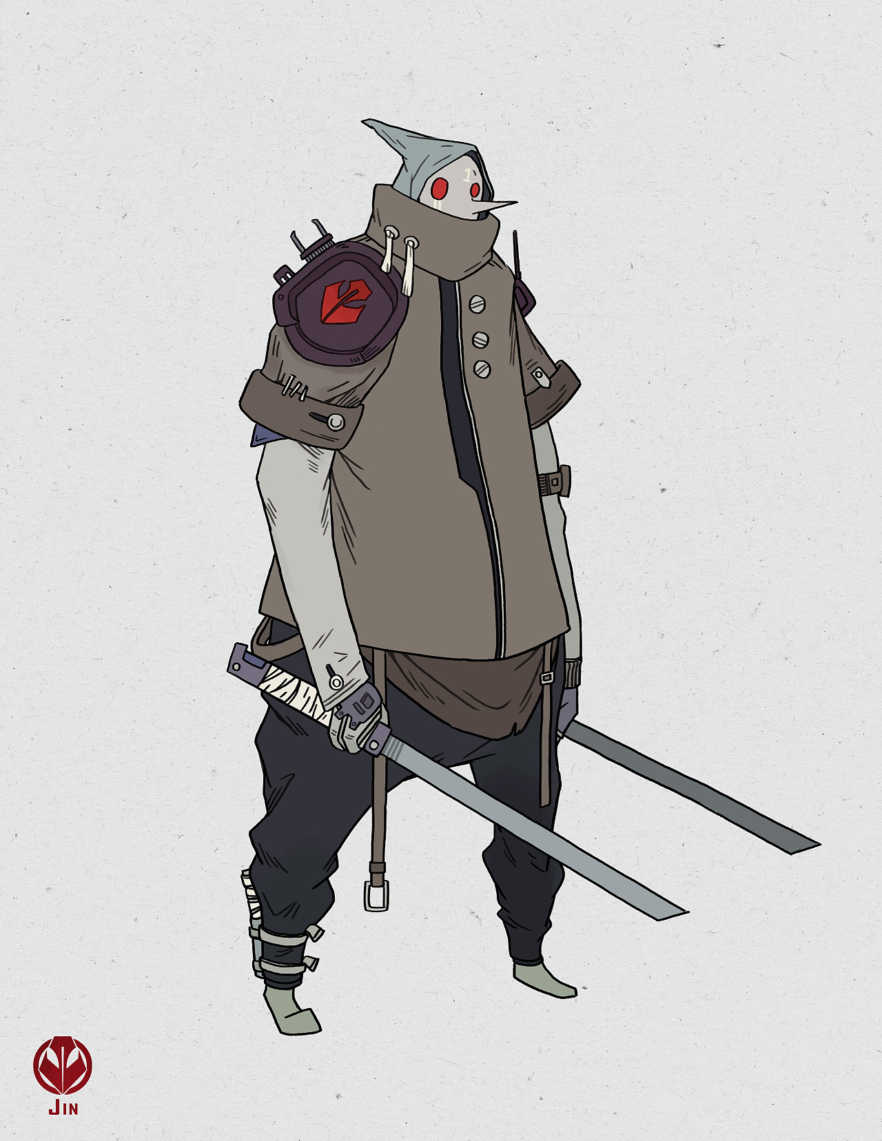 mask 二部曲   demon fire ( 二维动画&定格动画&角色设计)