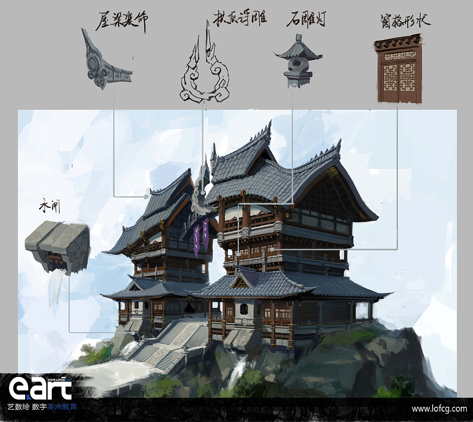 艺数绘特训班学员场景作品（图ZNjEzNzM4MTI=） - 游戏原画 - 站酷设计师艺数绘CG原创素材 - 站酷ZCOOL