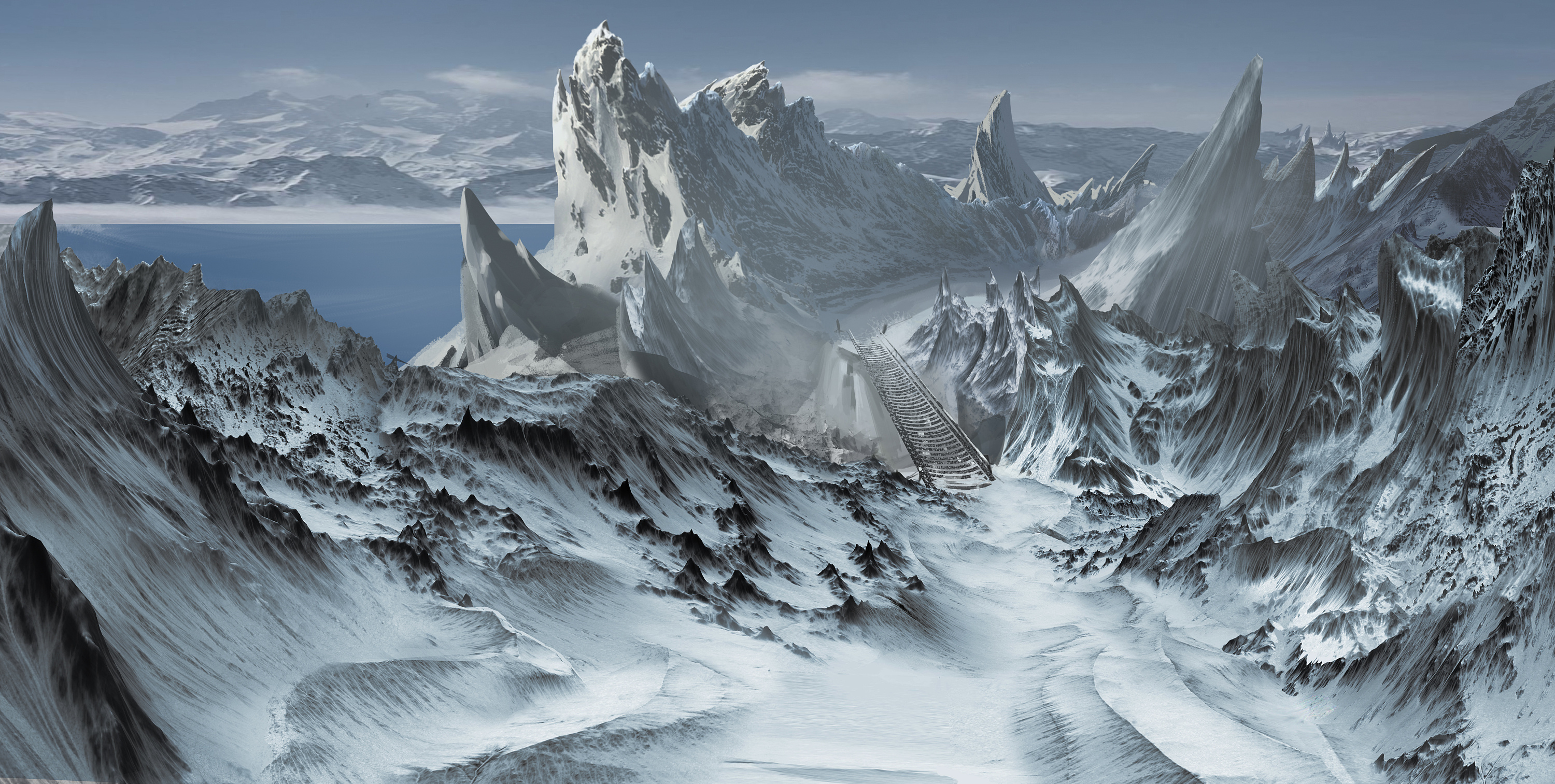 matte painting 数字绘景——异路