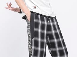 男裤拍摄：）