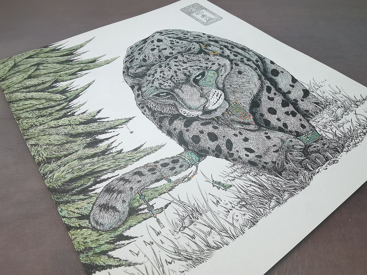 2024.03.22毣柞山海-北山经-石者山-孟极(竖版)