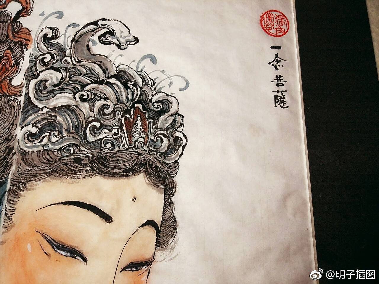 一念之间（图ZOTQ2OTY5NzY=） - 绘画 - 站酷设计师明子水墨奇幻世界原创素材 - 站酷ZCOOL