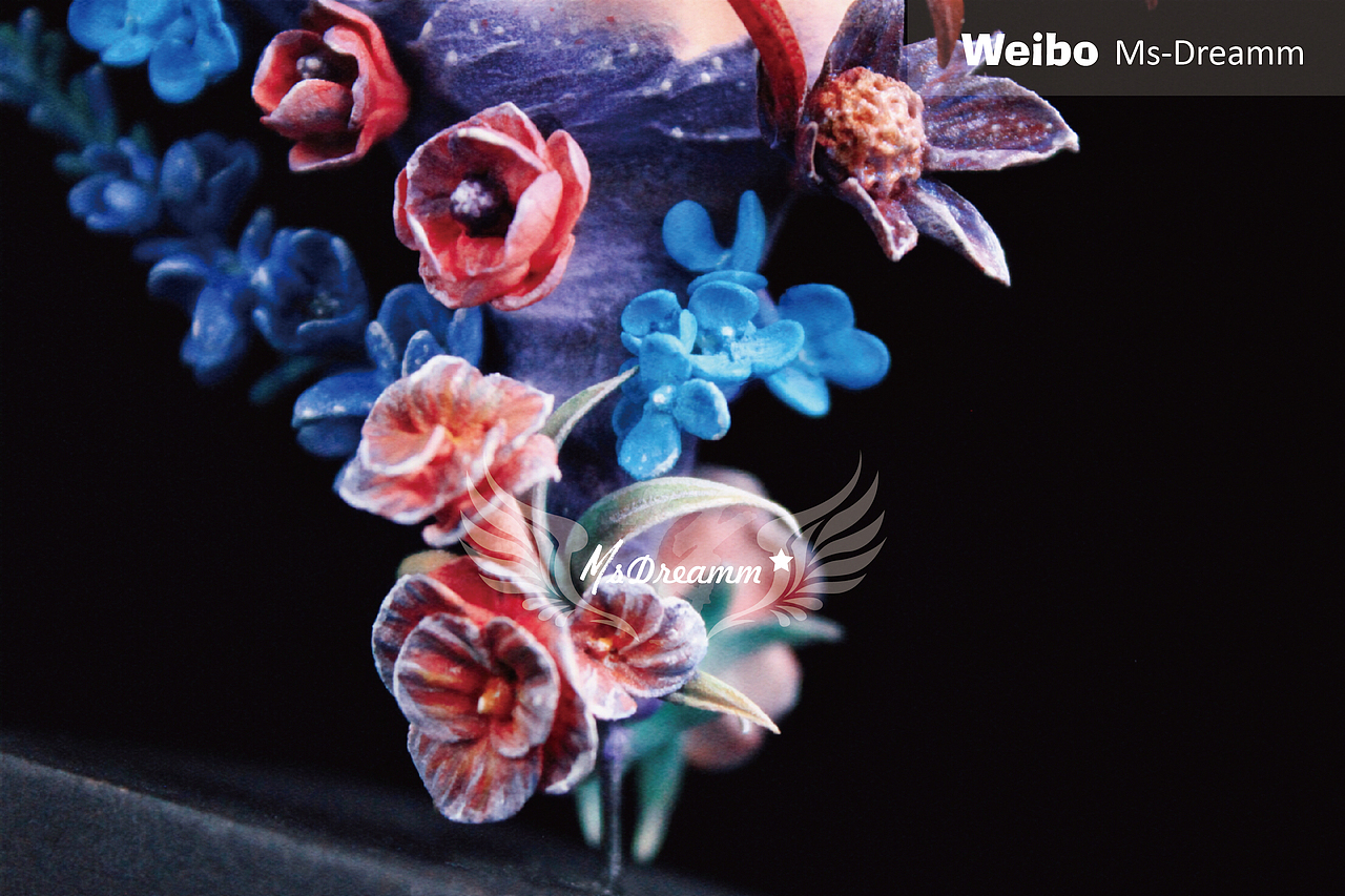 MsDreamm 原创设计 霞 逆羽 胸像模型 手工手办