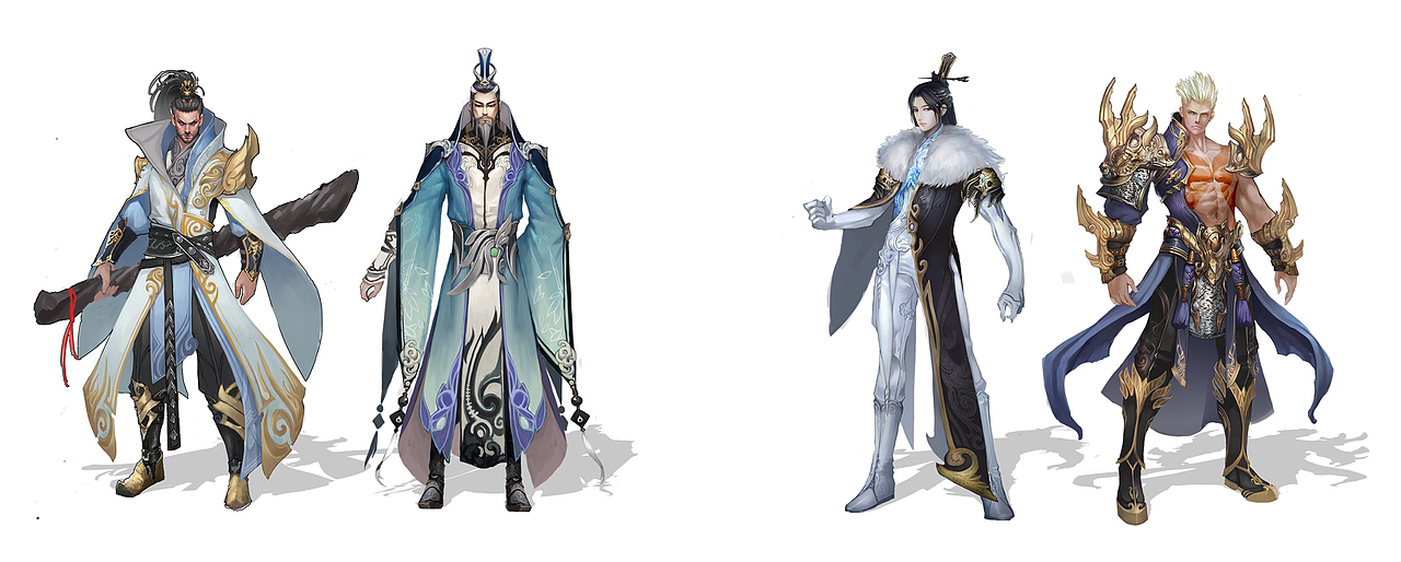 中国风原画设定（图ZMTQ0Mjc1NTQ4） - 概念设定 - 站酷设计师漫画锈原创素材 - 站酷ZCOOL