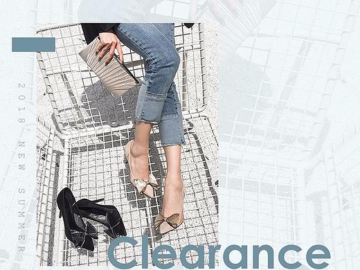 多个女鞋日常海报