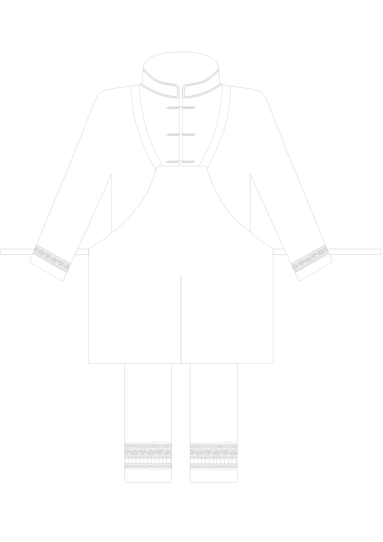 楚雄永仁赛装节服饰以及配件插画（图ZMTgyODYwMDgw） - 商业插画 - 站酷设计师鱼儿君原创素材 - 站酷ZCOOL