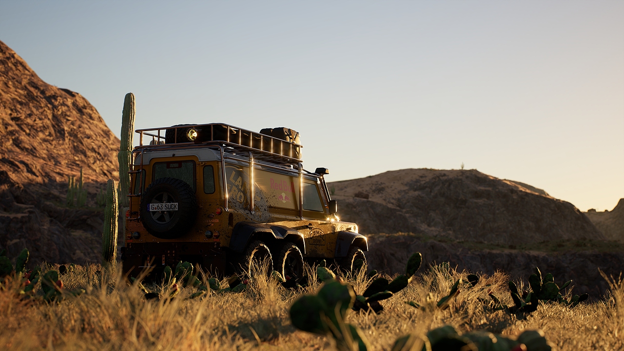 UE4 | 路虎卫士 6*6 " WORKS V8 TROPHY"