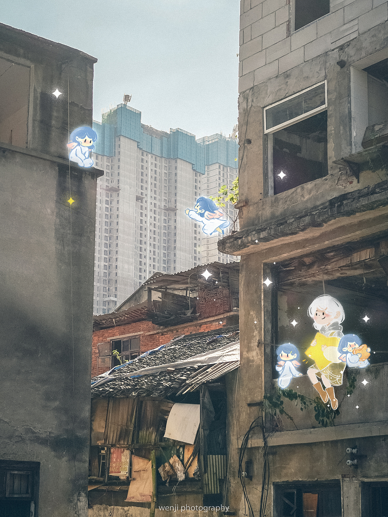 游武汉西大街，带星星来看看白天（图ZMjgyOTc4ODg0） - 创作习作 - 站酷设计师秋刀鱼AKi原创素材 - 站酷ZCOOL