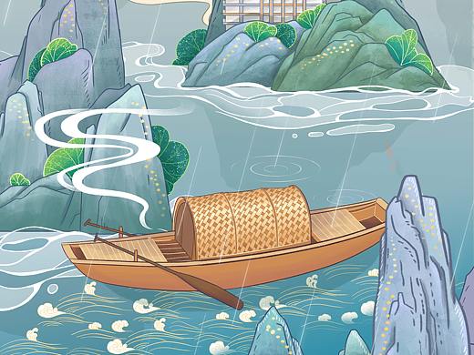 節(jié)氣插畫-清明（個(gè)人主頁(yè)-ZNTE3ODc3NTI=） - 商業(yè)插畫 - 站酷設(shè)計(jì)師一只大星星原創(chuàng)素材 - 站酷ZCOOL