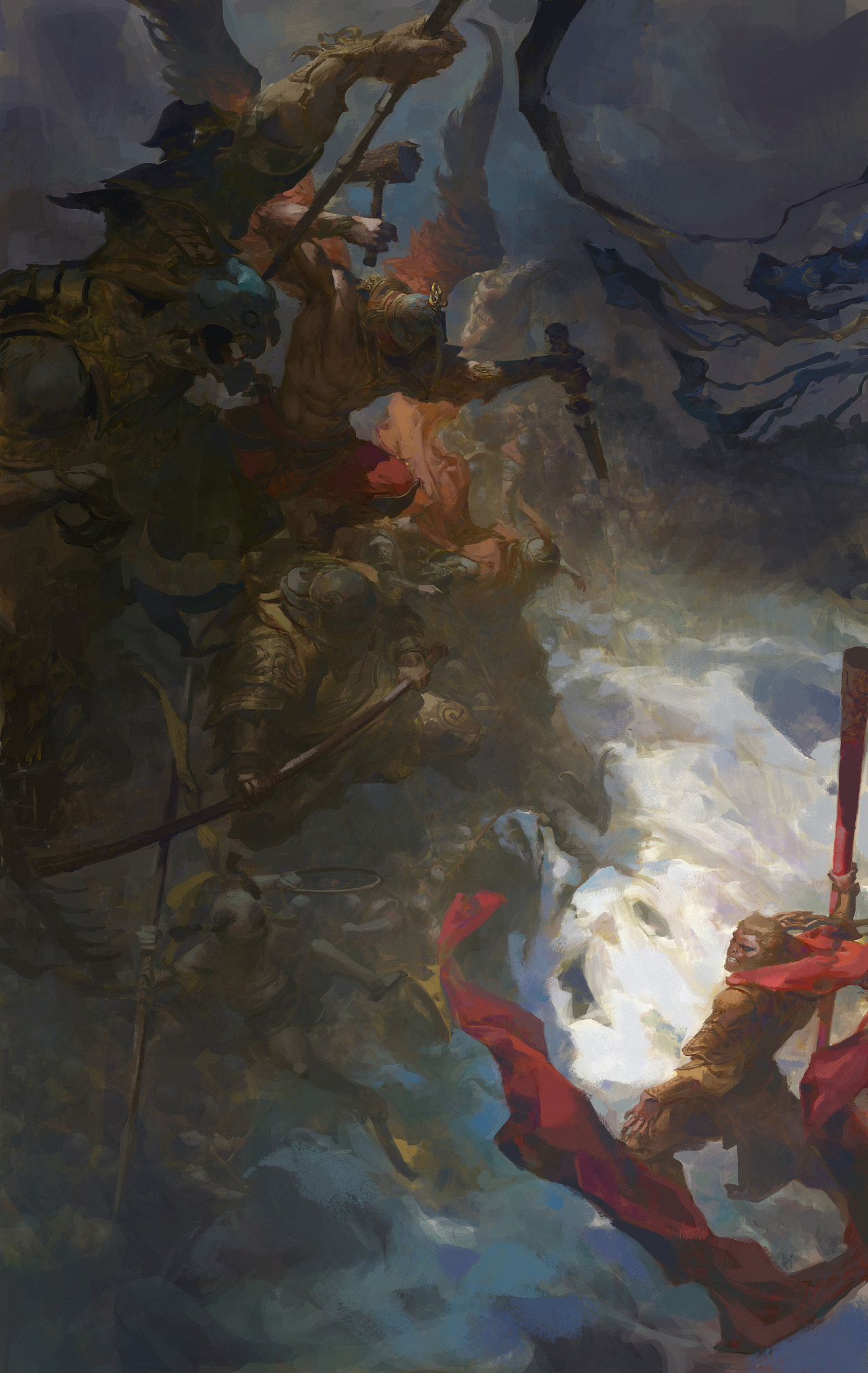 一饱眼福 钟风华西游记组图|插画|游戏原画|艺数绘cg - 原创作品