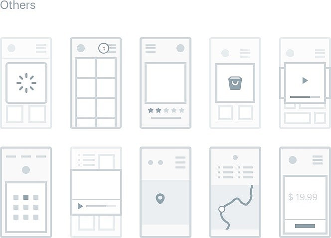 各种APP布局（图ZNjcwNjY4MzI=） - APP界面 - 站酷设计师糖豆君原创素材 - 站酷ZCOOL