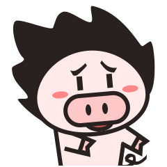 可爱小猪表情符号图片
