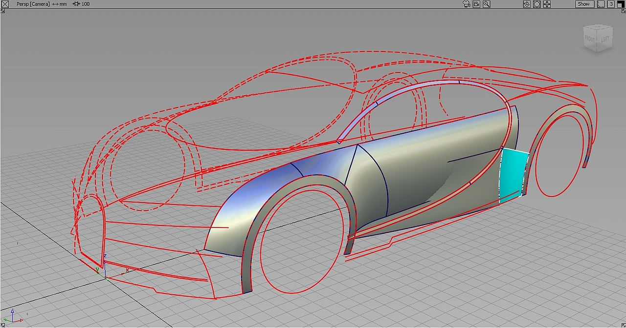 布加迪-chiron“曲线的艺术”--Alias效果图建模教程（图ZOTM3OTUxMTY=） - 交通工具 - 站酷设计师Adleyou原创素材 - 站酷ZCOOL