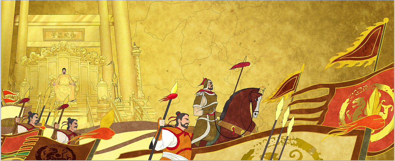 儿童文学类 中国风 平面风类插画（图ZMTQ0MzgzMjQw） - 儿童插画 - 站酷设计师上超工作室原创素材 - 站酷ZCOOL