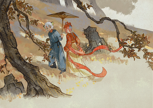 個人創(chuàng)作和同人｜兒童畫系列2（圖ZMzUxNjU2NjE2） - 兒童插畫 - 站酷設計師是二缺鴨鴨原創(chuàng)素材 - 站酷ZCOOL