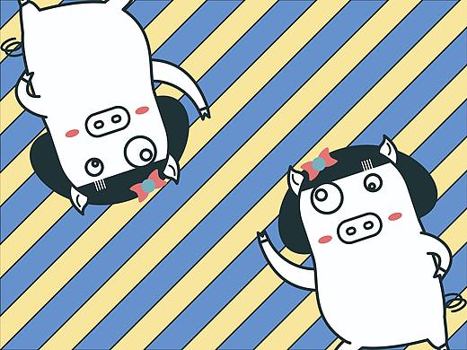 柚猪表情包🐷（个人主页-ZMzMyNjUwNjA=） - 网络表情 - 站酷设计师秃头才会变强原创素材 - 站酷ZCOOL