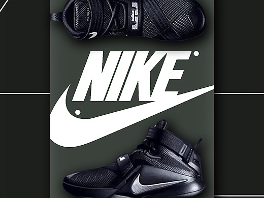 nike潮流鞋海报