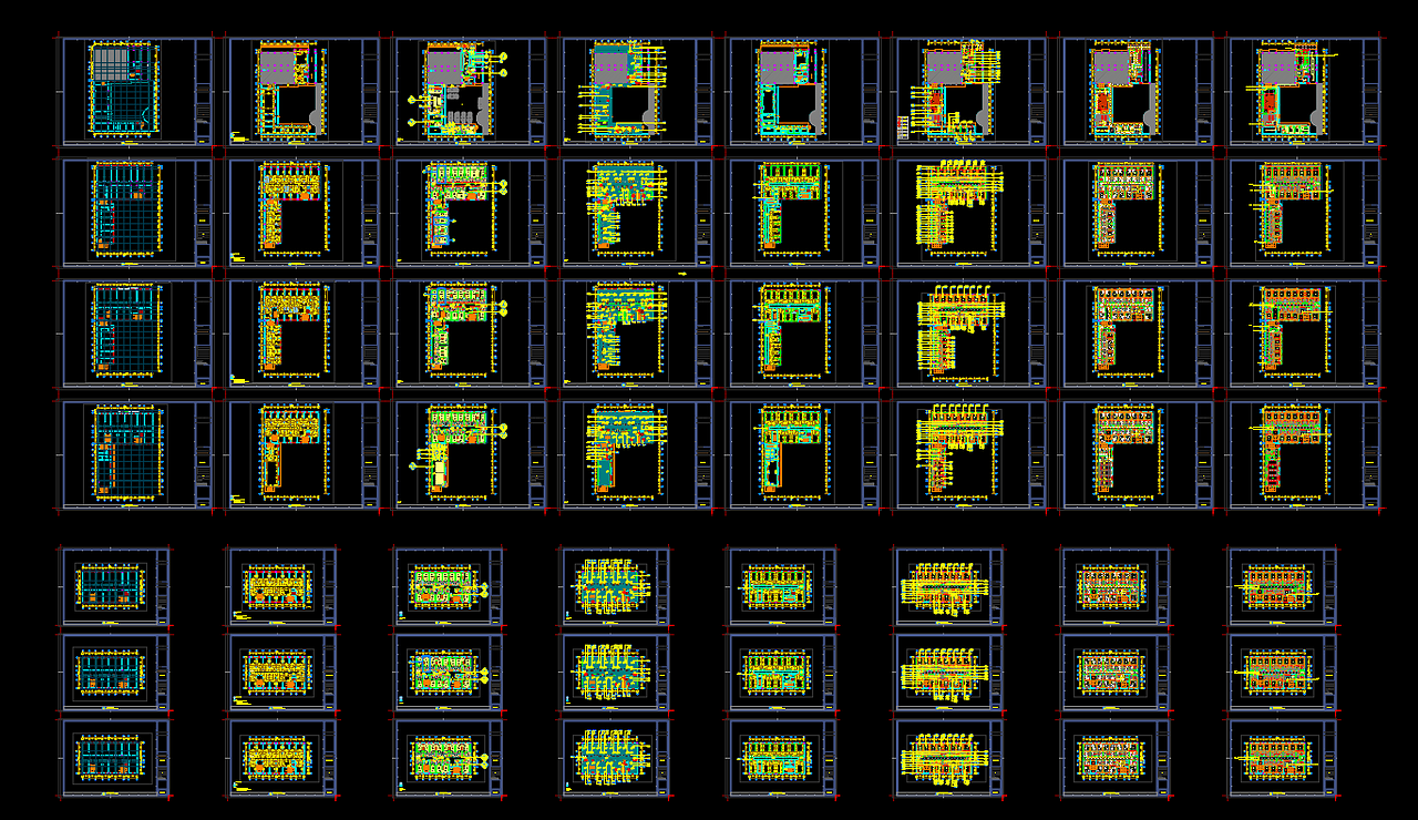周口某酒店深化设计（图ZMjcyNTcxOTcy） - 酒店餐饮设计 - 站酷设计师图纸美学原创素材 - 站酷ZCOOL