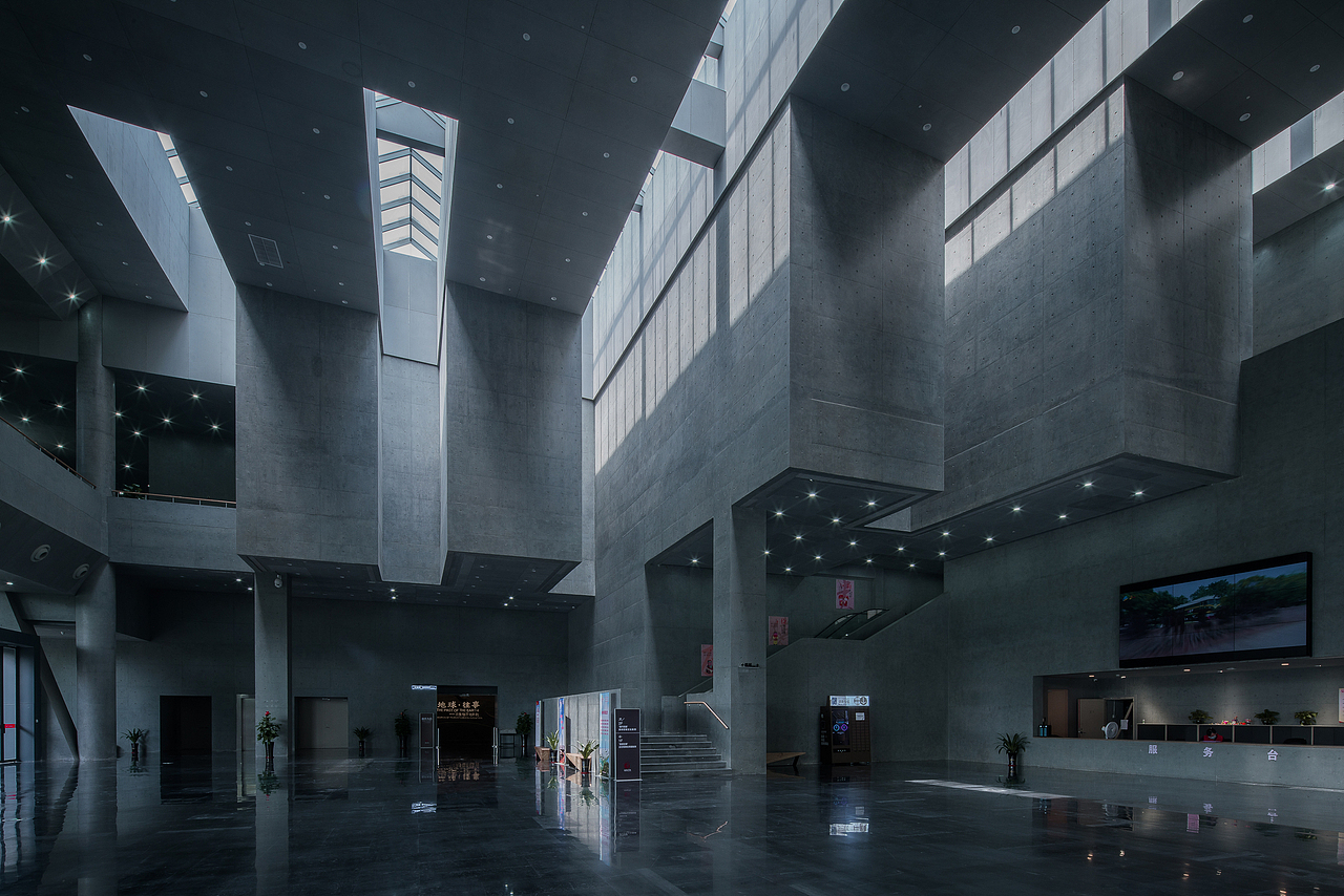 建筑摄影 柳州白莲洞洞穴科学博物馆