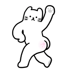屁屁猫1微信表情（图ZMTAzMTE2NjAw） - 网络表情 - 站酷设计师铲长OOPark原创素材 - 站酷ZCOOL