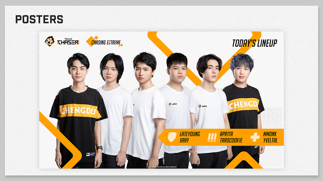 成都猎人队学院队 TEAM CHASER 战队 LOGO 及海报设计（图ZMjMzNzMyNTcy） - 品牌 - 站酷设计师SilenChan原创素材 - 站酷ZCOOL