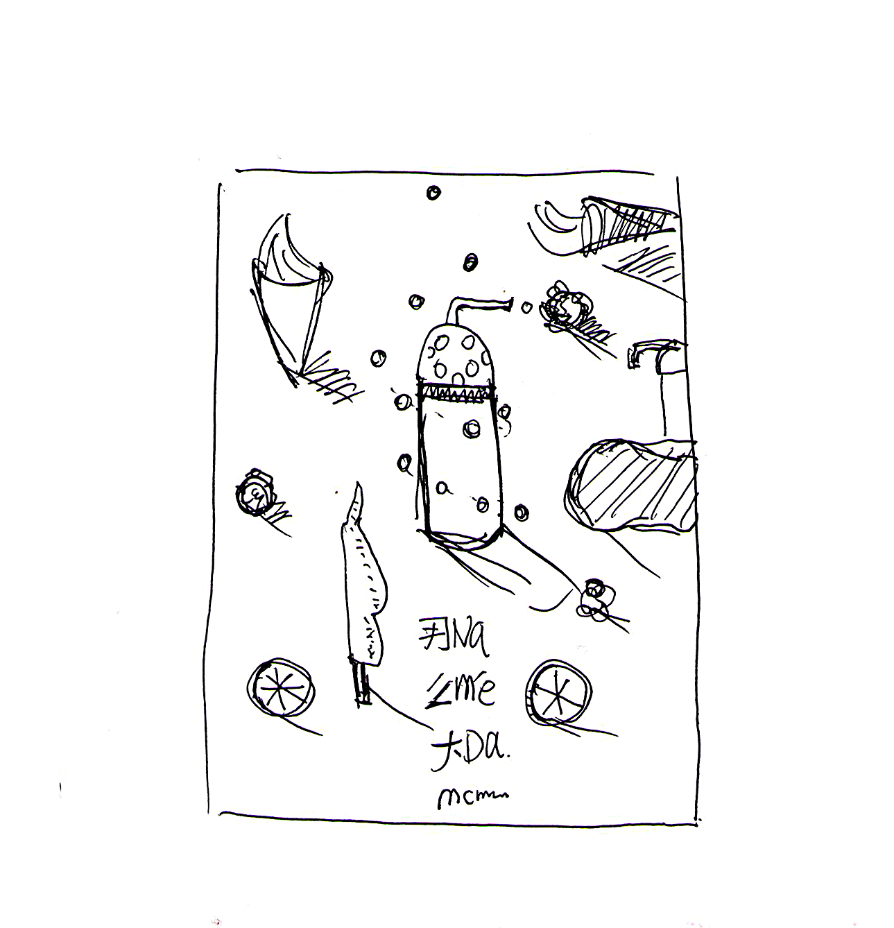 麦当劳那么大系列