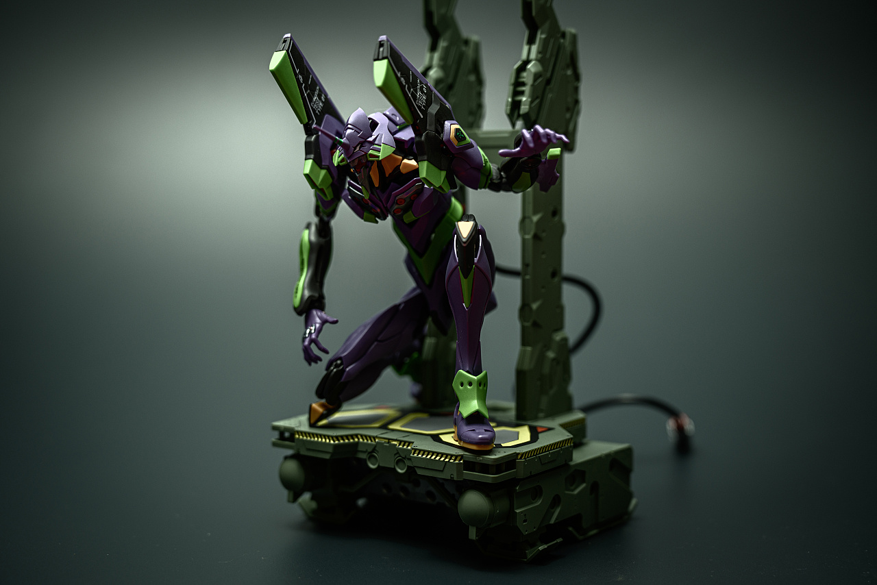 模型摄影 | 万代rg eva初号机