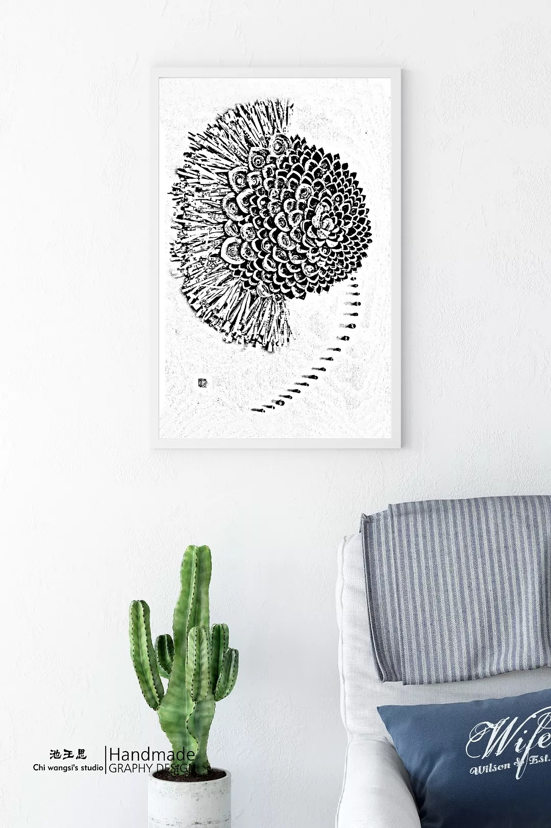 衍纸原创作品:《花时间》