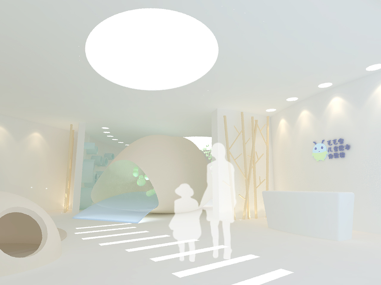 毛毛虫儿童绘本体验馆（图ZMjEyMTQ3MTI4） - 展陈设计 - 站酷设计师星star原创素材 - 站酷ZCOOL