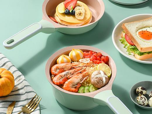 奶锅婴儿辅食锅学生锅拍摄｜古禾造图 GOOHO VISION 